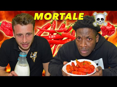 L'Ultimo che smette di mangiare PEPERONCINO vince! *IL PIÙ PICCANTE AL MONDO* 🌶️
