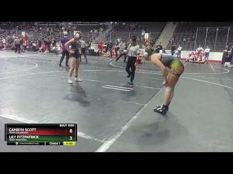 144 Lbs Champ. Round 1 - Camryn Scott, Team Colorado Vs Lily Fitzpatrick, Team Montana 4a26