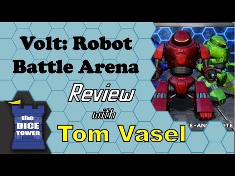 Dice Tower Reviews: VOLT: Robot Battle Arena