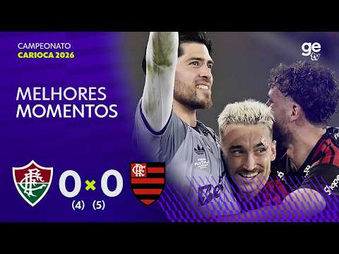Gols e lances de Fluminense x Flamengo