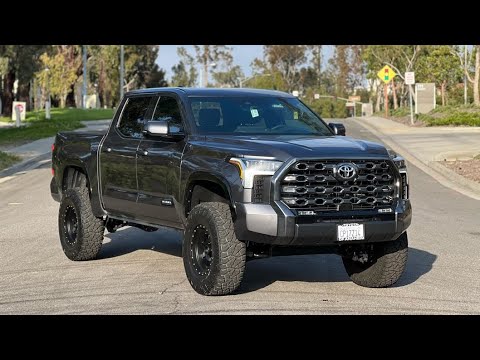 TUNDRA PLATINUM 6 INCH LIFT ON 37x18s!!