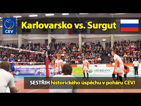 VOLEJBALOVÁ SENZACE: Karlovarsko vs. Surgut 3:0