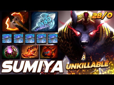 SumiYa Ursa [28/0/10] Unkillable Bear - Dota 2 Pro Gameplay [Watch & Learn]