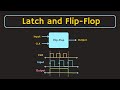 Latch And Flip Flop Explained Difference Between The Latch And Flip Flop