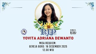 Download lagu Misa Requiem Yovita Adriana Dewanto, 16 Desember 2025 pukul 12.00 WIB mp3 Download lagu Misa Requiem Yovita Adriana Dewanto, 16 Desember 2025 pukul 12.00 WIB mp3