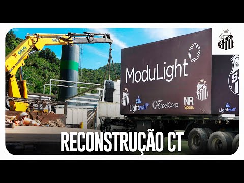 SANTOS FC INICIA CONSTRUÇÃO DE NOVO CT DA BASE