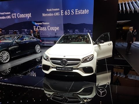 Mercedes E63 S AMG - Geneva