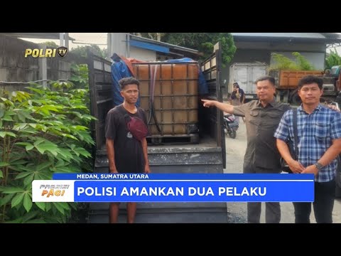 POLDA SUMUT UNGKAP KASUS BBM SOLAR