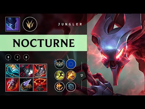 Nocturne Jungle vs Jarvan IV - EUW Challenger Patch 25.23