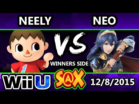 S@X 127 - HE | Neely (Villager) Vs. Neo (Lucina) SSB4 Tournament - Smash Wii U -  Smash 4