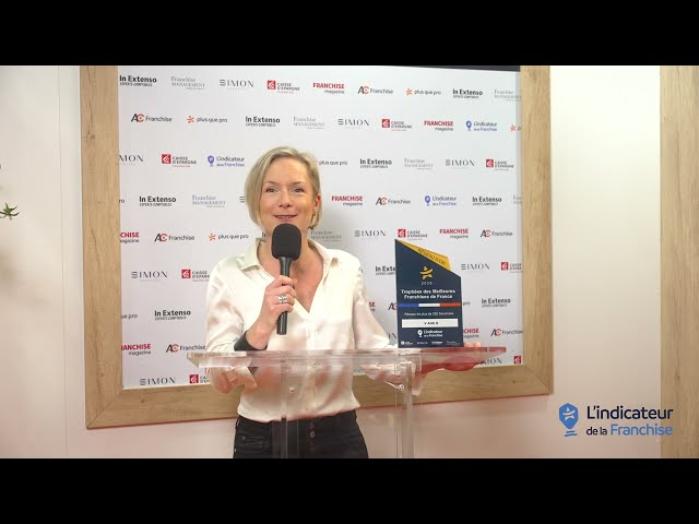 TM2F 2026 « Meilleure franchise de France » -Réseau d&rsquo;or de plus de 200 franchisés – V AND B