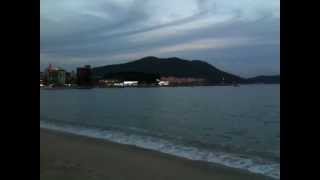 preview picture of video 'Busan (Puszan), strand / tengerpart'