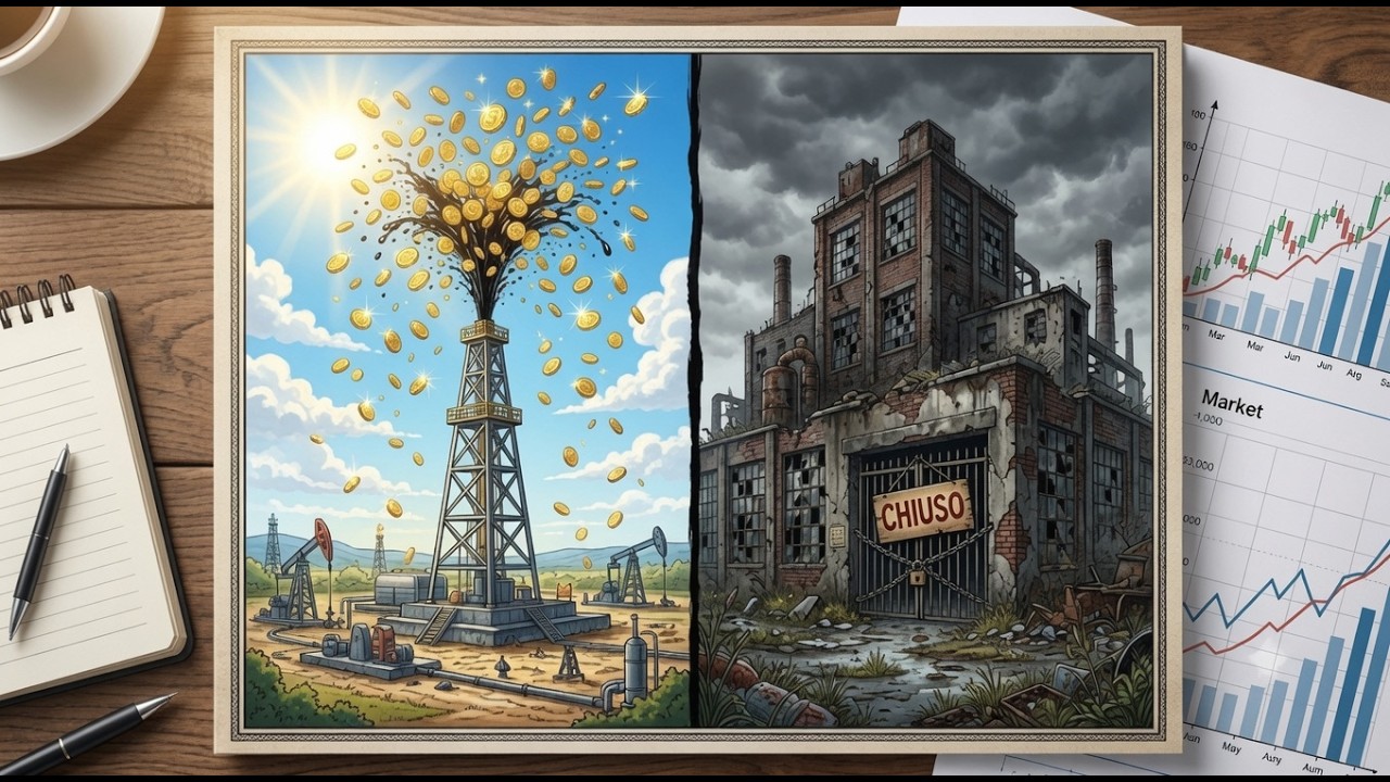 La Malattia Olandese: Perché trovare Petrolio può Distruggere un Paese 🛢️📉