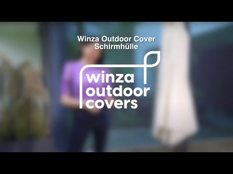 Instruktionsfilm Winza Outdoor Covers Schutzhülle für Schirm