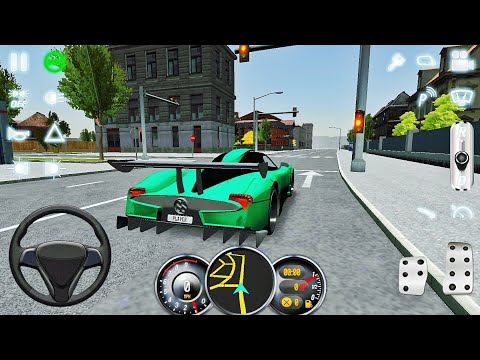Driving School Pagani Zonda  (Free Roam) - Best Android Gameplay HD #7