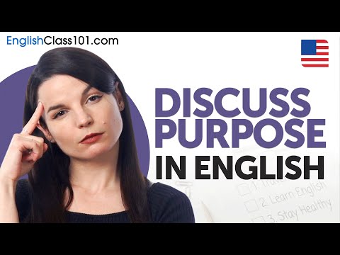 清晰表達「為什麼」：精通以英文探討目的！ (Express "Why" Clearly: Master Discussing Purpose in English)