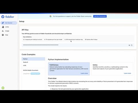 Fiddler Guardrails Free Trial