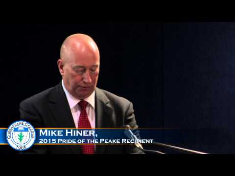 Mike Hiner's Acceptance Speech