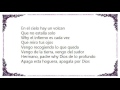Juanes - Volcan Lyrics