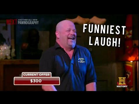 Rick Harrison's Funniest Laugh Ever!