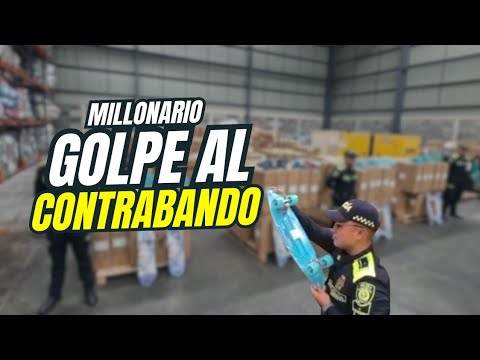 “Golpe al contrabando en el Valle: decomisan millonario cargamento en Bugalagrande”