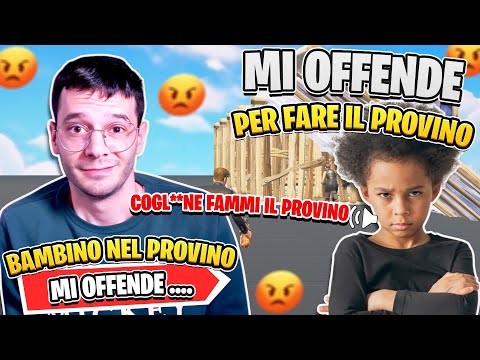 BAMBINO MI OFFENDE PER FARE IL PROVINO! Fortnite ITA #fortnite #fortniteita #smi_ii