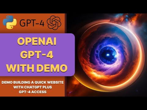 GPT-4 Intro and Coding Demo