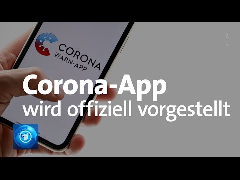 Bundesregierung stellt Corona-Warn-App vor.