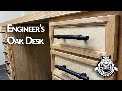 DIY | How to Build an Oak Desk | Woodworking Projects