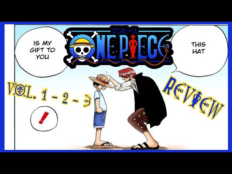 FIRST TIME READING ONE PIECE MANGA REVIEW - Vol. 1, 2, 3