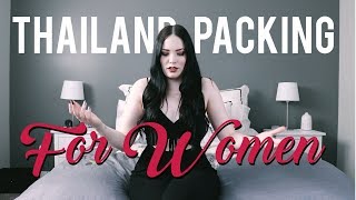 Thailand Packing Tips for WOMEN! The Best Tips!