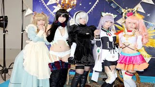 えなこ 伊織もえ 宮本彩希 火将ロシエル くろねこ 篠崎こころ、人気レイヤー奇跡の競演 - めるも