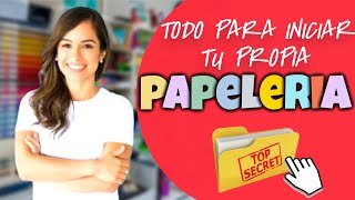 Como Poner una PAPELERIA - Negocio RENTABLE ✍