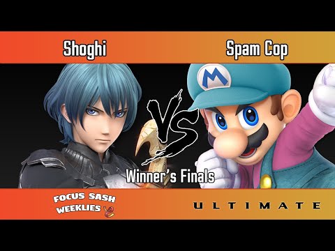 Focus Sash #3 - Shoghi (Byleth) Vs. Spam Cop (Wolf, ROB) - Winner's Finals - Smash Ultimate