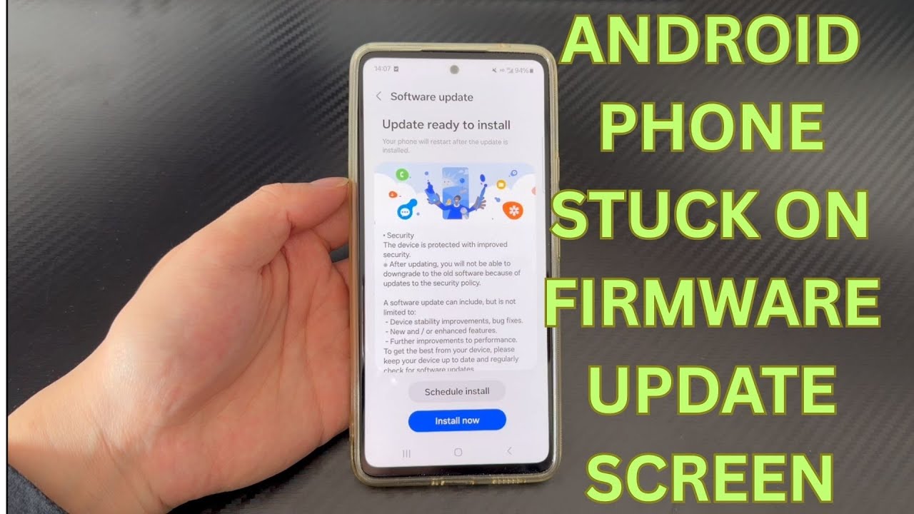 How to Fix Android Phone Stuck in Firmware Update Screen (with Do Not Disconnect USB Message)