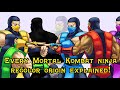 Every Mortal Kombat Ninja Recolor Origin Explained