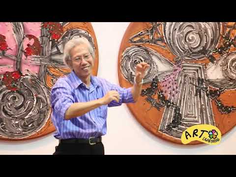 ศาสตราจารย์วิโชค มุกดามณี ศิลปินแห่งชาติ สาขาทัศนศิลป์ ผู้สร้างศิลปะสื่อผสมร่วมสมัย