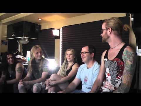 KOBRA AND THE LOTUS New Interview 2013 METAL RULES! TV