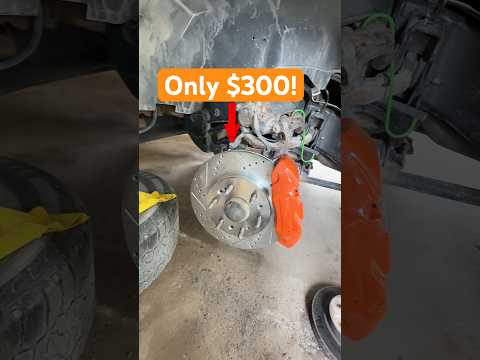 Silverado Big Brake Kit #chevrolet #mechanic