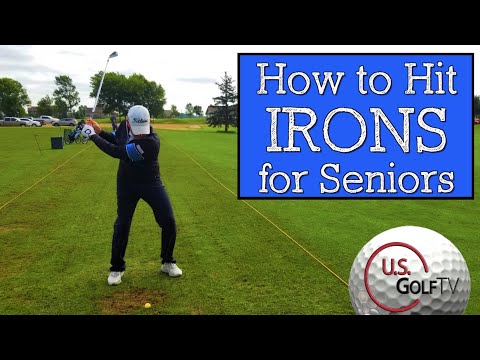 How to Hit Irons for Seniors with the Vertical Line Swing