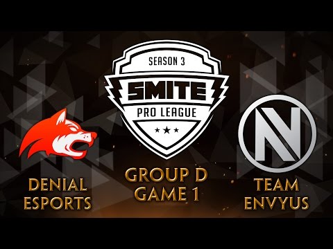 SMITE Pro League Fall Split Group D Day 3 - Denial Esports vs. Team EnVyUs (Game 1)