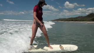 preview picture of video 'Surfer: Michelle Miller - Location: Santa Teresa, Costa Rica'