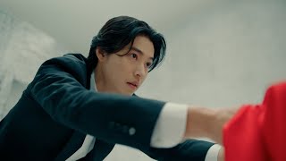 三菱ＨＣキャピタル「挑戦する力を、リースする会社。」テーブルクロス引き篇