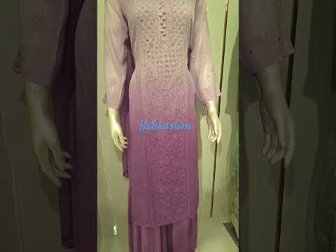 #chikankari #kahkashan #kurtis #sharara sets