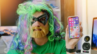 Trying to Trick iPhone X Face ID...