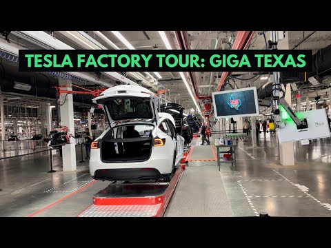 Tesla Giga Texas Factory Tour in 4k60