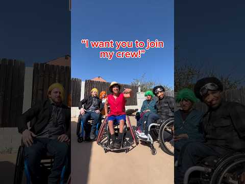 New Crewmate! 😃🦌♿️😈 (with @Manufressh) #onepiece #wheelchair