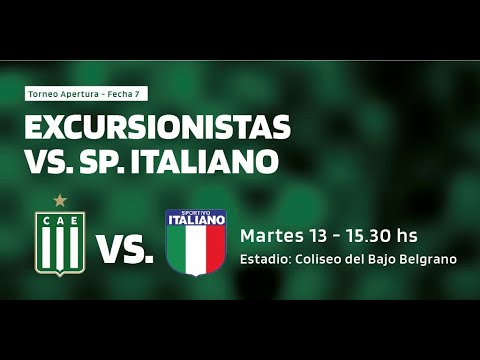 Excursionistas vs Sportivo Italiano | Fecha 7 | Apertura Primera C 2021