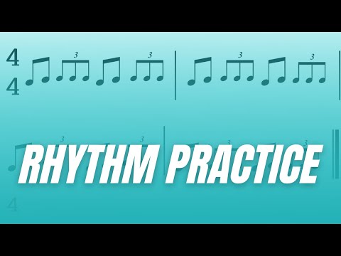 Rhythm Practice [8th Notes and Triplet 8th Notes] rhythm clapping
