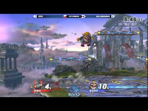 Evo 2015 - Smash 4 Top 8: Zero vs Asa Abadango